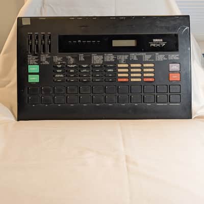 Yamaha RX7 Digital Rhythm Programmer 1987 - Black