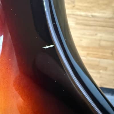 Fender Kurt Cobain Jaguar Guitar-2013-MIM- 3-Color Sunburst 8lbs 9oz w/gig bag image 19