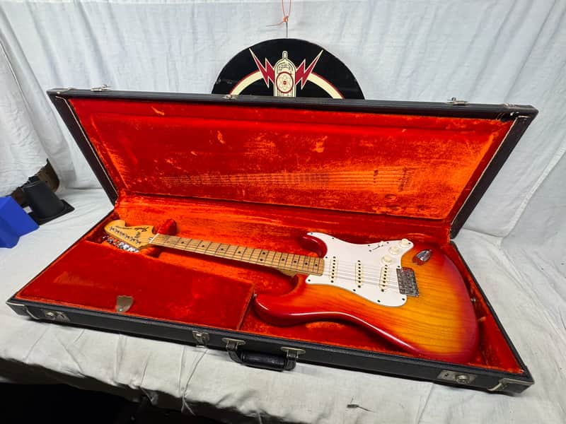 Fender USA Stratocaster Guitar with Case - neck has been re-fin'd / re-fretted / re-shaped 1982 image 1