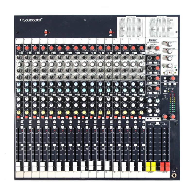 Soundcraft FX16ii 16-Channel Mixer with Lexicon Effects | Reverb