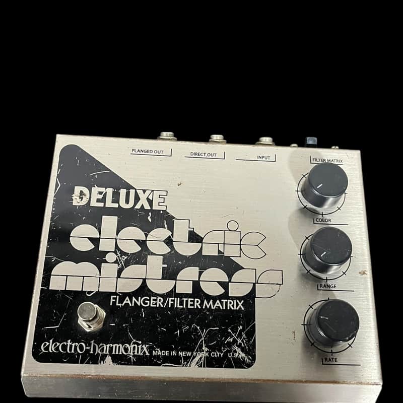 Electro-Harmonix Deluxe Electric Mistress V1 1978 - 1981 - Silver / Black X15146 image 1