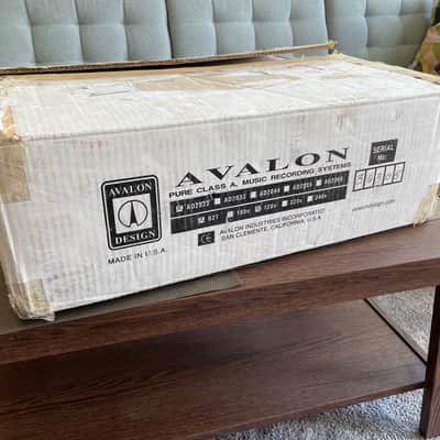Avalon AD2022 Dual Channel Microphone Preamp 2000s - Silver image 16