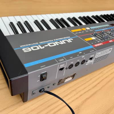 ✅ Sale ✅ Roland Juno-106  ✅ incl Original Hard Case  ✅Perfect Working image 11