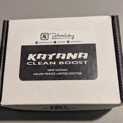 Keeley Katana Clean Boost V2 Arlon Prince 2010s - Hand-Painted image 3