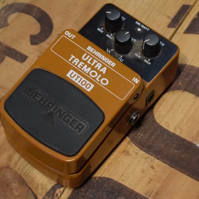 Behringer UT100 Ultra Tremolo 2000s - Brown image 1