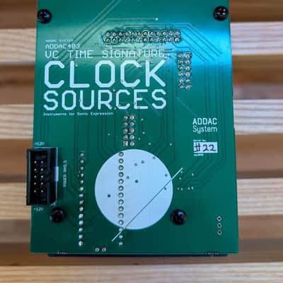 ADDAC 403 - VC Time Signature Clock Sources - Best Clock in Eurorack - 2026 image 2