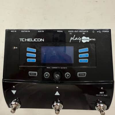 TC Helicon Voicelive Play Acoustic Vocal Multi Effect Processor Pedal *READ* image 2