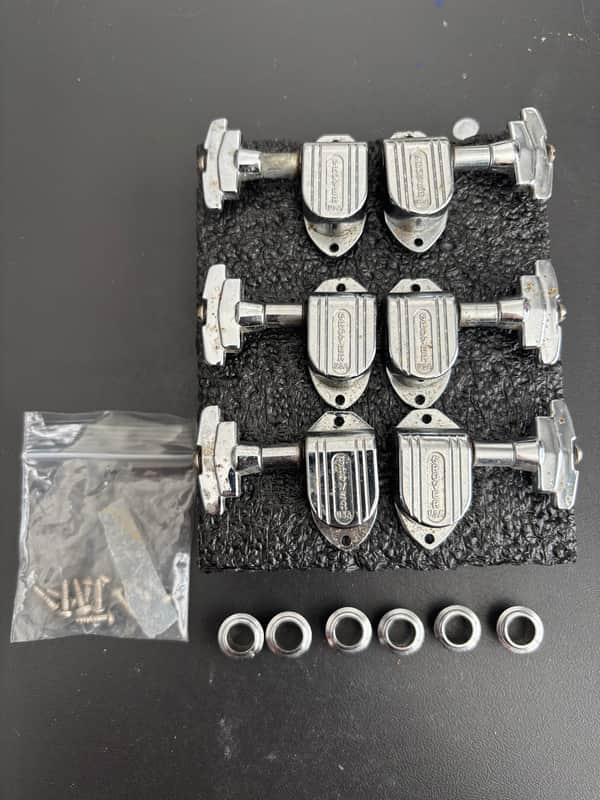 Grover Imperial Tuners 1970’s - Chrome image 1