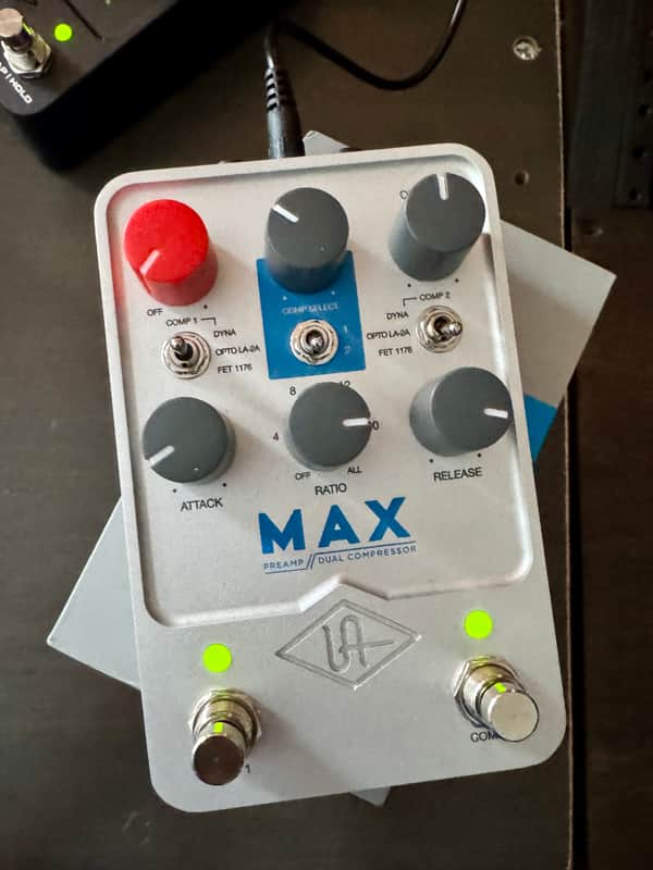 Universal Audio UAFX Max Preamp & Dual Compressor pedal | Reverb