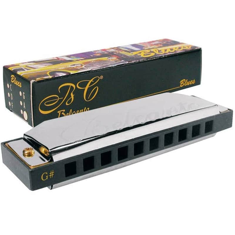 Belcanto Diatonic Blues Harmonica Mouth Organ Harp G# - HRM-20-G# image 1