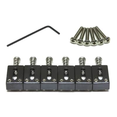 Graph Tech String Saver Originals Strat & Tele Style Saddles 2 3/16" String Spacing (PS-8000-F0) image 2