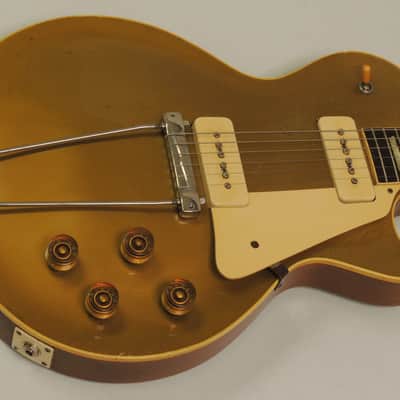 Compensated Trapeze Tailpiece for 1952 1953 Gibson Les Paul Goldtop - MojoAxe CTT image 1