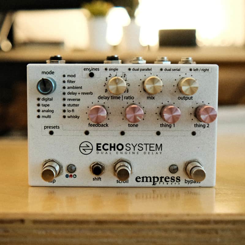 Empress Echosystem Dual Engine Delay 2010s - White image 1