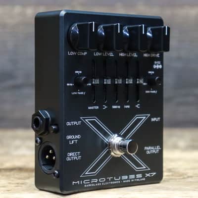 Darkglass Electronics Microtubes X7 Graphic EQ Bass Drive/Preamp Effect Pedal image 3
