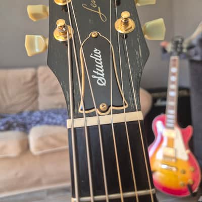 Gibson Les Paul Studio Ebony – 1993 – All Original – Ebony Fingerboard image 9