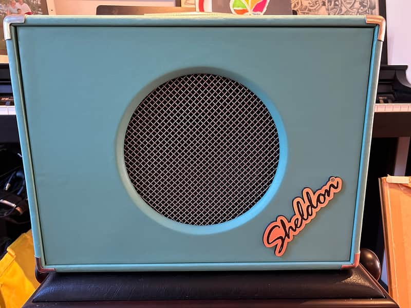 Handmade Sheldon TT JR Combo Amp 2010 Surf Green Tolex image 1