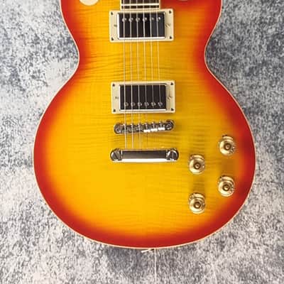 Epiphone Les Paul 1960 Tribute Plus Electric Guitar - Cherry Sunburst w/hardcase - Pre-Loved (Great Condition) image 3