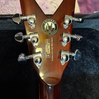 Dean Chicago Flame Series '79 ML Electric Guitar Trans Brazilia Finish w/ OHSC image 16