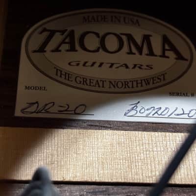 Tacoma DR-20 Acoustic Guitar image 4