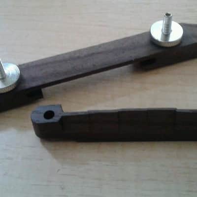 Rosewood Archtop Guitar Bridge for Kay, Harmony, Gretsch, Gibson, SIlvertone, etc. image 4