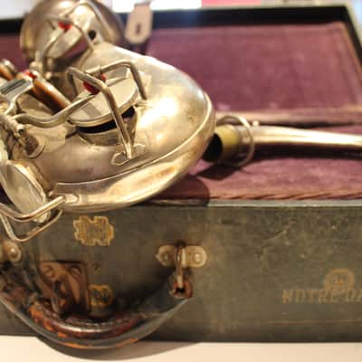 Cleveland Musical Instruments Vintage Silver Plated Model American Standard Alto Saxophone image 7