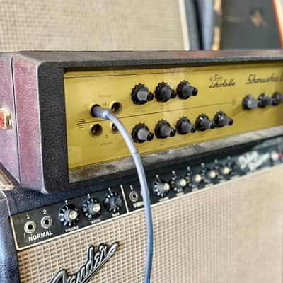 Klemt Echolette Showstar L c 1960’s - Gold original vintage Germany 50 watt tube amp amplifier image 2