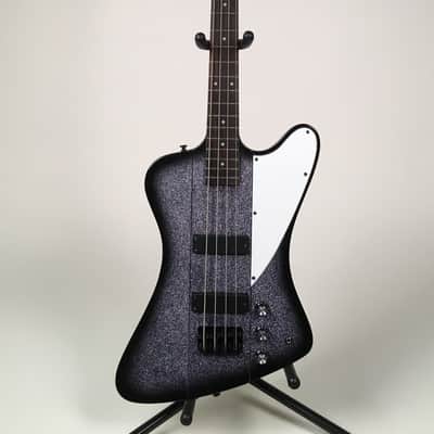 Bell & Hern Custom "Thunderdome" Set Neck 4 String Industrial Sparkle Bass - Heavy Sixx Vibes image 6