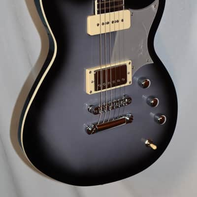 Reverend Sensei H90 Periwinkle Burst Set-Neck Electric Guitar with Two Tone Teardrop Case used image 9