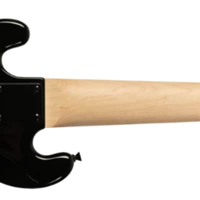 Kala Solid Body 5-String Electric U-BASS, Laurel Fingerboard, Jet Black image 3