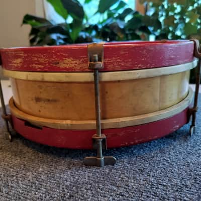 Slingerland 1920's/30’s 3X12 Maple “Juvenile” Model 6 Lug Snare Drum image 2
