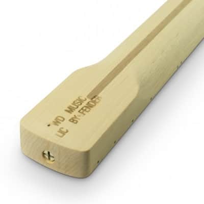 WD Licensed By Fender Replacement 21 Fret Neck For Stratocaster Fat D Pau Ferro image 3