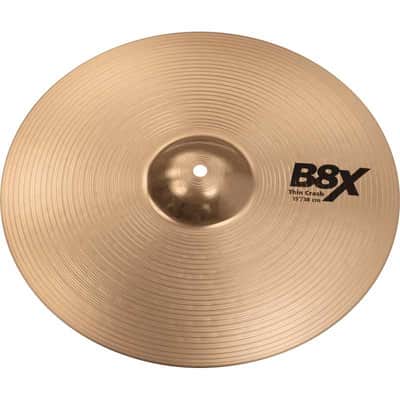 Sabian 41506X B8X 15" THIN CRASH image 1
