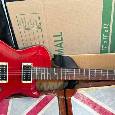 PRS SE Singlecut Scarlet Red Electric Guitar w Case image 1