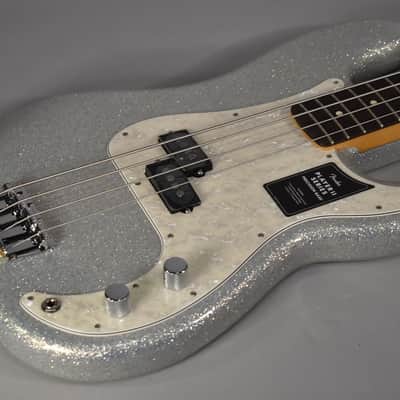 2026 Fender 75th Anniversary Player II Precision Bass Diamond Dust Sparkle w/Gig Bag image 9