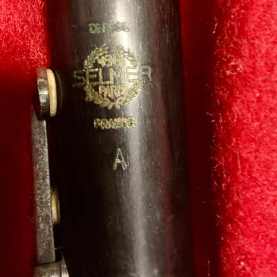 Selmer Paris Depose- Series S-1962 -Vintage "A" Clarinet w/ Hardshell Case image 4