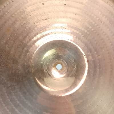 Zildjian 14"Scimitar Hi-Hats Cymbals Set Pair B8 Pre-ZBT Era 1230/1260g Vintage image 22