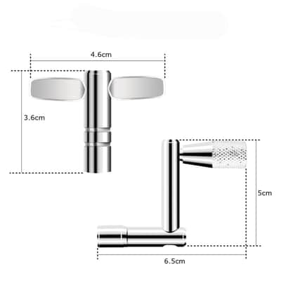 Drum Keys 3 Pack Universal Drum Tuning Key with Continuous Motion Speed Key image 2