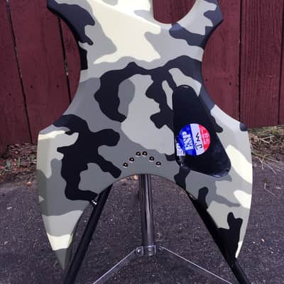 USED 2011 ESP Signature Series Max Cavalera AX Camo (Left Handed) w/case image 6