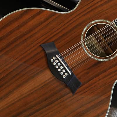 Minty! 2005 Taylor W-65-CE 12-String Walnut Cutaway Acoustic Guitar Natural + HSC image 4
