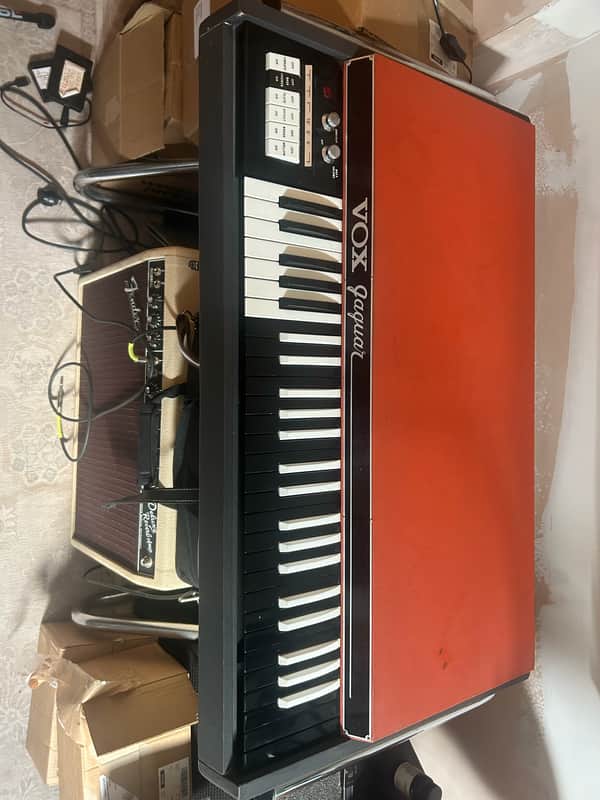 Vox Jaguar Combo Organ 1960s - Red image 1