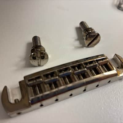 TonePros Wrap Around Bridge 2000’s - Chrome image 3