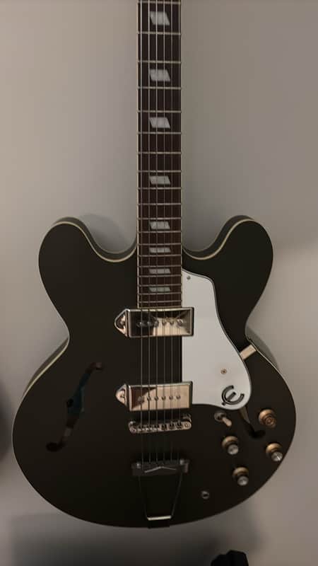 Epiphone Casino Worn 2020 - 2025 - Worn Olive Drab image 1