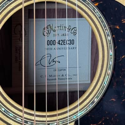 2025 Martin Custom Shop 000-42EC30 Eric Clapton Signature 30th Anniversary (#267 of 300) image 7