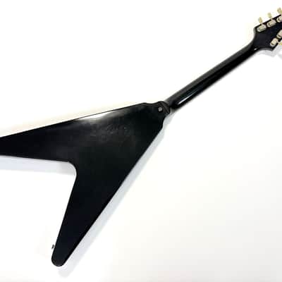 Gibson Flying V Reissue 67 Ebony 1996 image 11