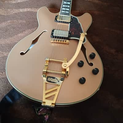 D'Angelico Deluxe DC Semi-Hollow Limited Edition Double Cutaway with Shield Tremolo image 1
