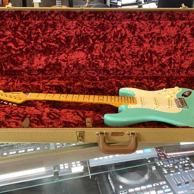 2025 Fender American Vintage II '57 Stratocaster Gloss Sea Foam Green Electric Guitar with Original Case image 16