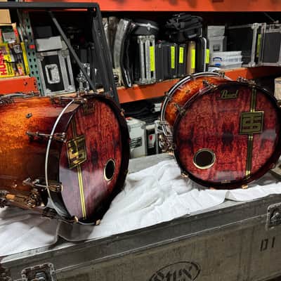 Todd Sucherman's Complete STYX 2013-2019 Drum Set, Pearl Masterworks/Sabian, EVERYTHING and MORE!! Autographed by all members of STYX! image 21