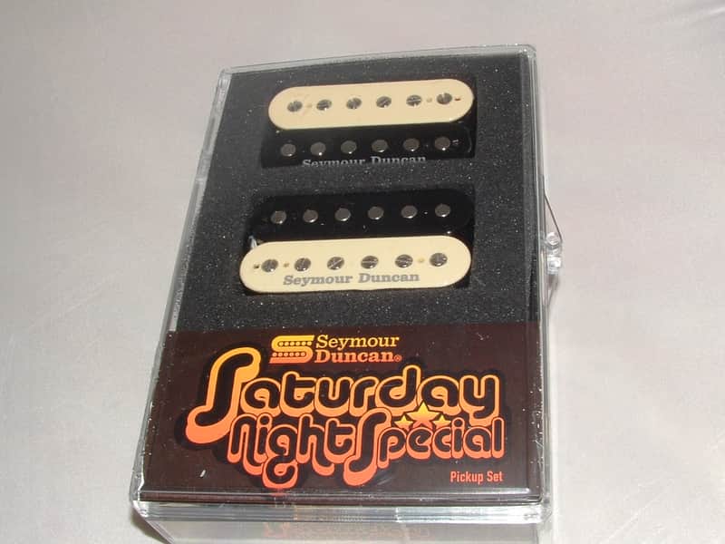 Seymour Duncan Saturday Night Special Humbucker Set (Zebra) New with Warranty image 1
