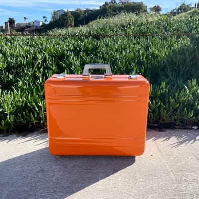 BPNYC ZERO Halliburton Eurorack Modular Travel Case 9U 96hp "ORANGE" image 11
