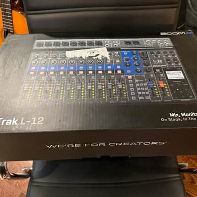 Zoom LiveTrak L-12 Digital Mixer / Recorder 2010s - Grey / Blue image 3